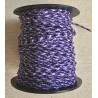 Paracord violette/weiss/schwarz