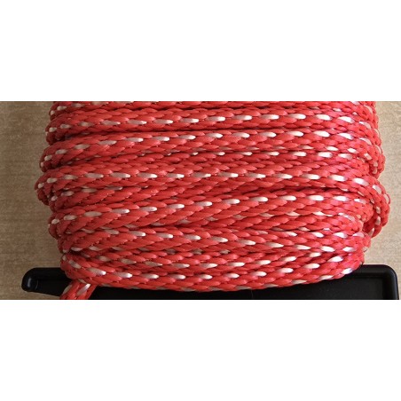 Polyester Kordel rot