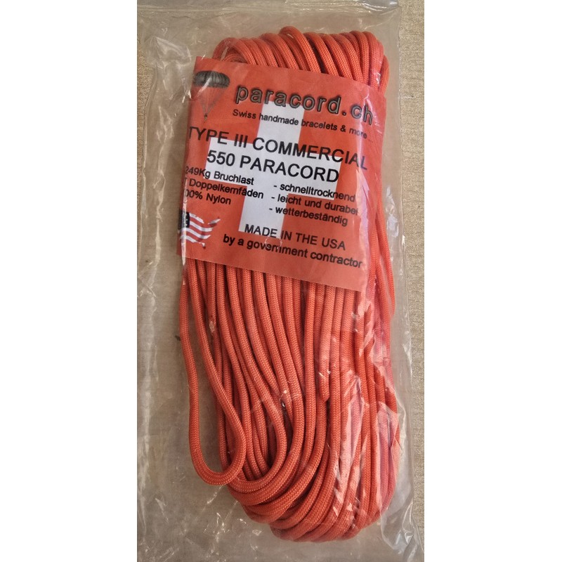 Paracord neon orange