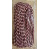Paracord weiss/rot/grau/schwarz