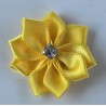 Stoff Blume gelb
