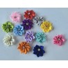 Stoff Blume orange