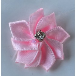 Stoff Blume rosa