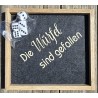 Würfelspiel Yahtzee " Die Würfel sind gefallen "  anthrazit