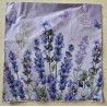 Serviette Blumenwiese/violette-flieder