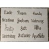 Schablone " Ladestation "