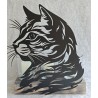 Teelicht Balken Katze
