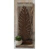 Schild stehend Blatt mit rosteffekt/LED's