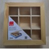 Holz Box natur/blau