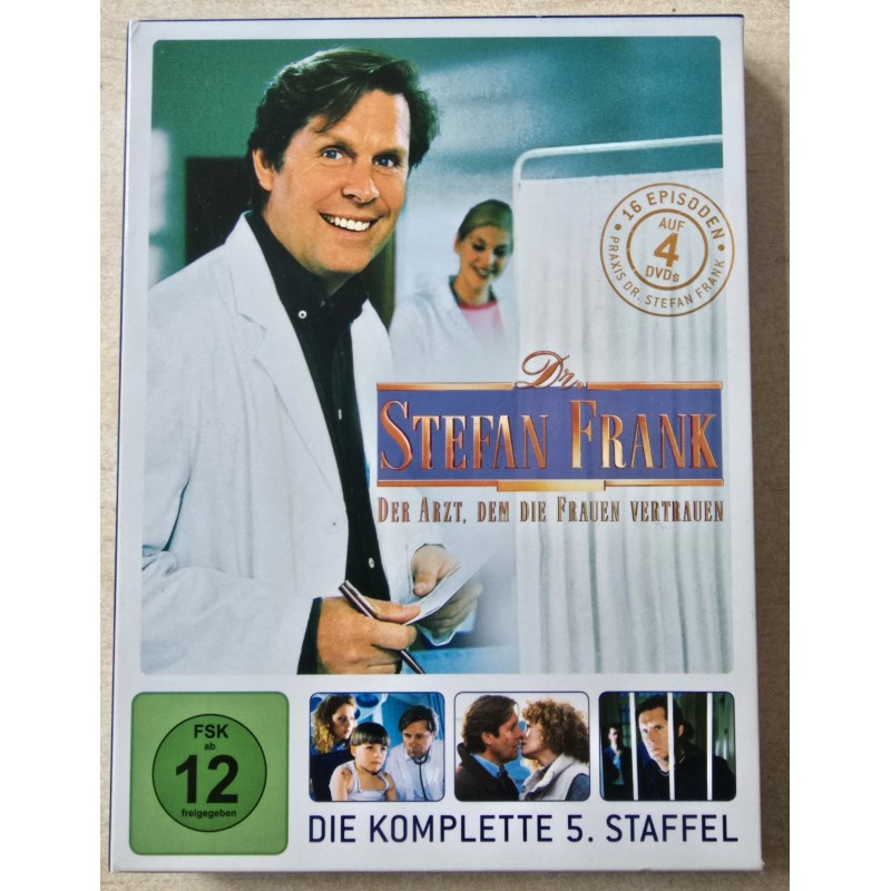 DVD "Dr. Stefan Frank, der Arzt dem die Frauen Vertrauen" 5. Staffel