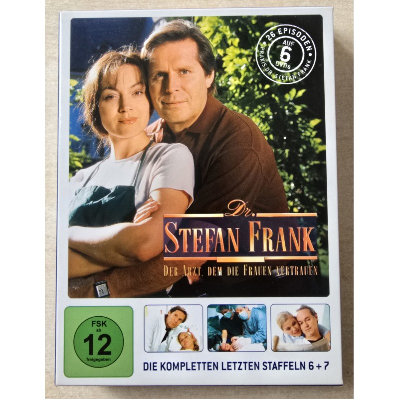 DVD "Dr. Stefan Frank, der Arzt dem die Frauen Vertrauen" 6.+7. Staffel