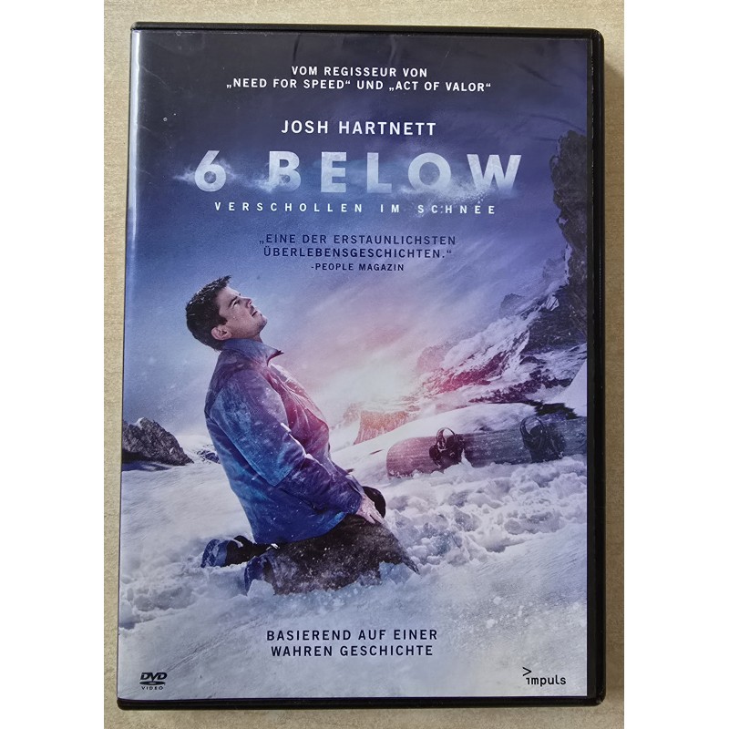 DVD " 6 Below, Verschollen im Schnee "