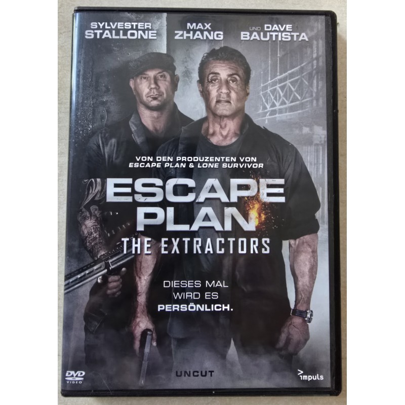 DVD " Escape Plan, Dieses Mal wird es Persönlich "