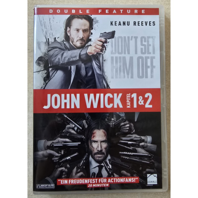 DVD " John Wick Kapital 1 + 2 "