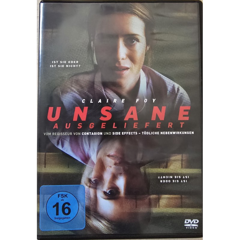DVD " Unsane, Ausgeliefert "