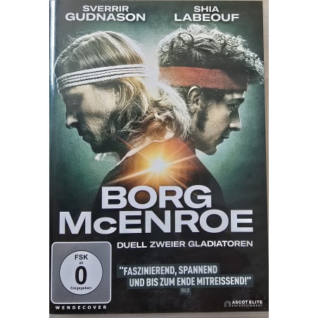 DVD " Borg-McEnroe, Duell Zweier Gladiatoren "