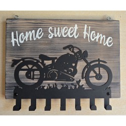 Garderobe Motorrad "Home Sweet Home"