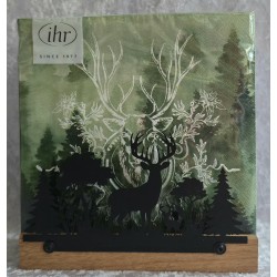 Servietten-Halter Hirsch Rot Eiche