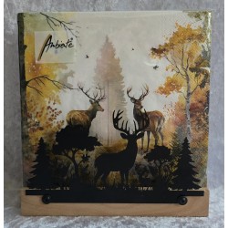 Servietten-Halter Hirsch Eiche