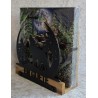 Servietten-Halter Wolf " EN GUETE " Eiche