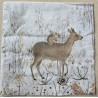 Serviette Hirsch/Reh/Eichhörnchen