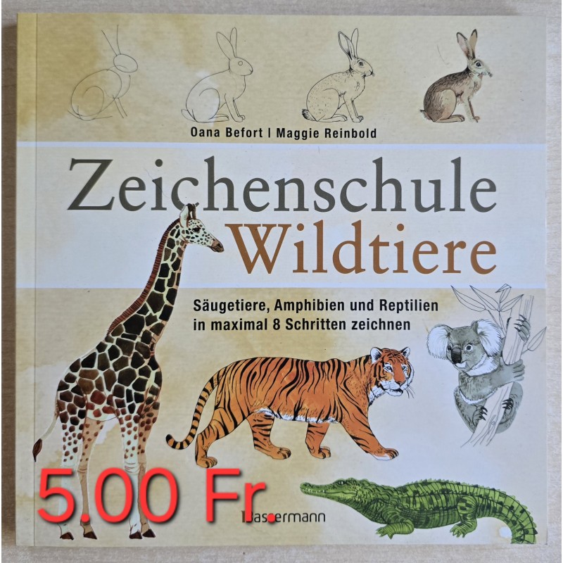 Zeichenschule Wildtiere