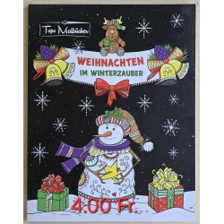 Malbuch Weihnachten im Winterzauber