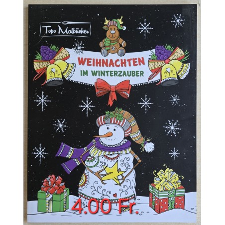 Malbuch Weihnachten im Winterzauber