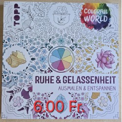 Ruhe und Gelassenheit Ausmalen und Entspannen