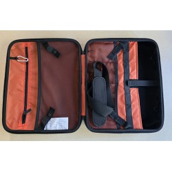 Laptop Tasche schwarz/orange