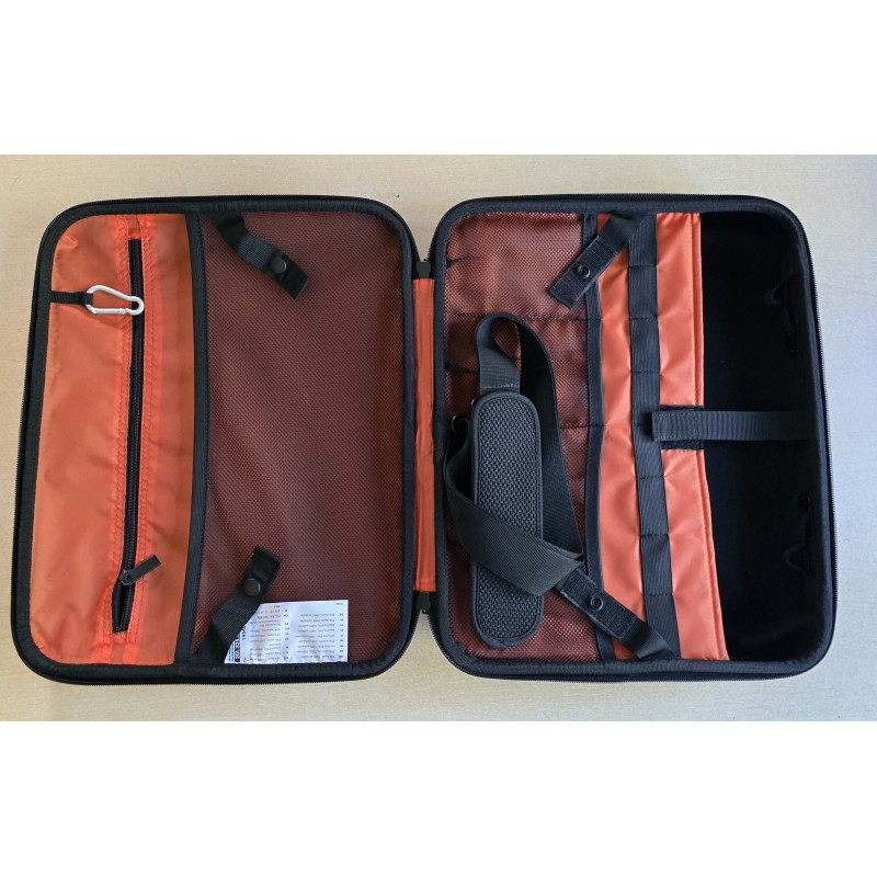 Laptop Tasche schwarz/orange
