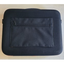 Laptop Tasche schwarz/orange