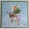 Serviette Engel mit Reh