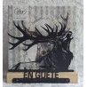 Servietten-Halter Rufender Hirsch/Eiche