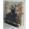 Servietten-Halter Hirsch/Eiche