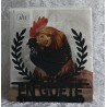 Servietten-Halter Huhn Schoko Eiche