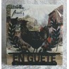 Servietten-Halter Huhn Eiche