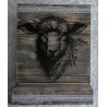 Schild stehend Schaf mit LEDs