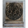 Schild stehend Edelweiss mit LEDs