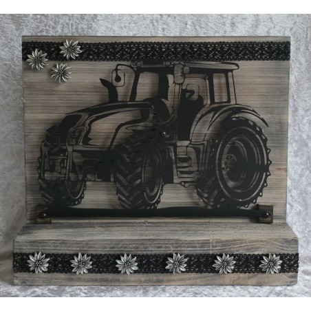 Schild stehend Traktor mit LEDs