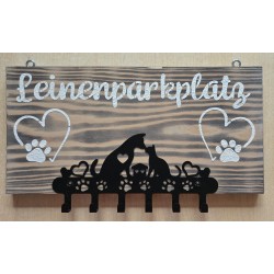 Leinenparkplatz Metall Hund/Katze