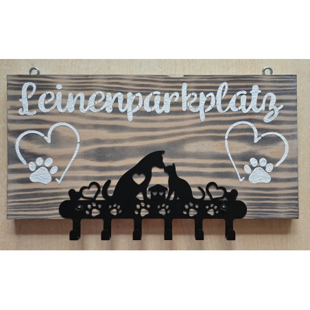 Leinenparkplatz Metall Hund/Katze