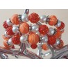 Wickelarmband orange