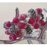 Wickelarmband pink mit Nespressokapseln