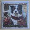 Karte Weihnachts Hund 14