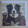 Karte Weihnachts Hund 15