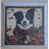 Karte Weihnachts Hund 28