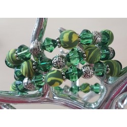 Wickelarmband grün