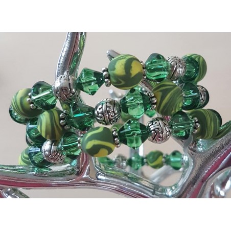 Wickelarmband grün