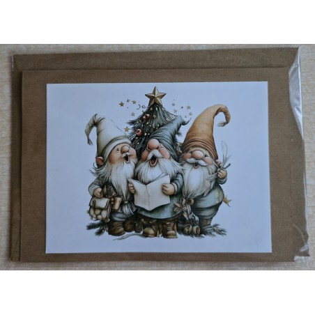 Karte Weihnachts Wichtel 2
